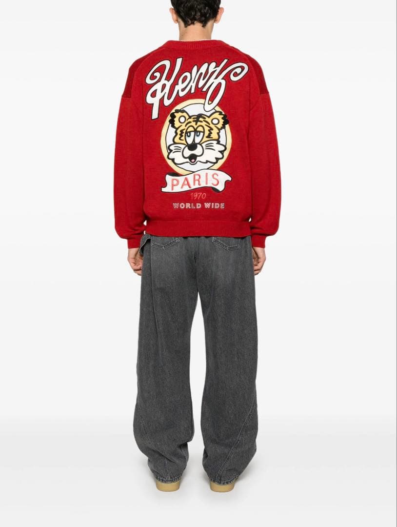 KENZO × VERDY カーディガン HUMAN MADE ガルドン(赤)