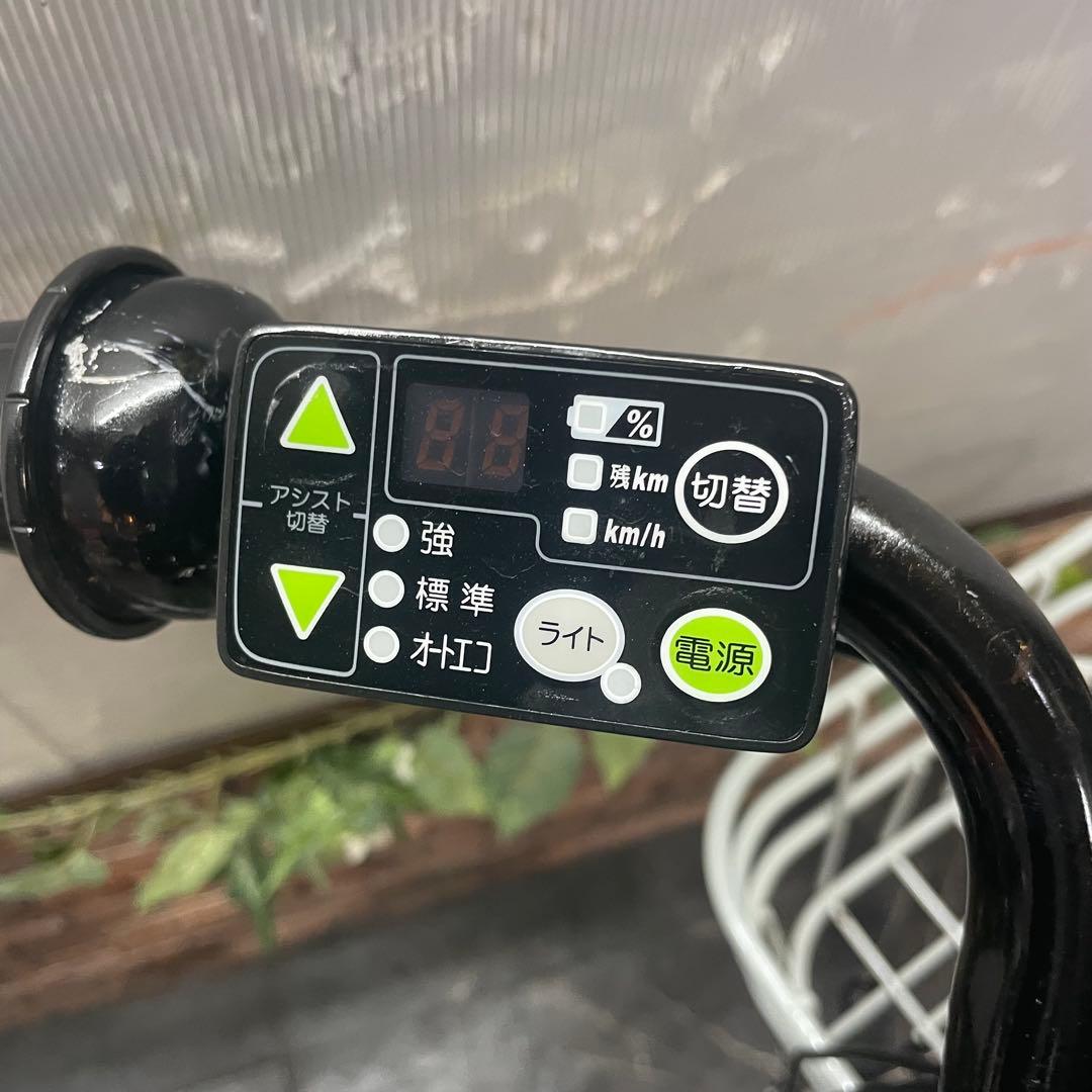 引き取り価格【79】電動自転車 ブリヂストン bikke ブルーグレー