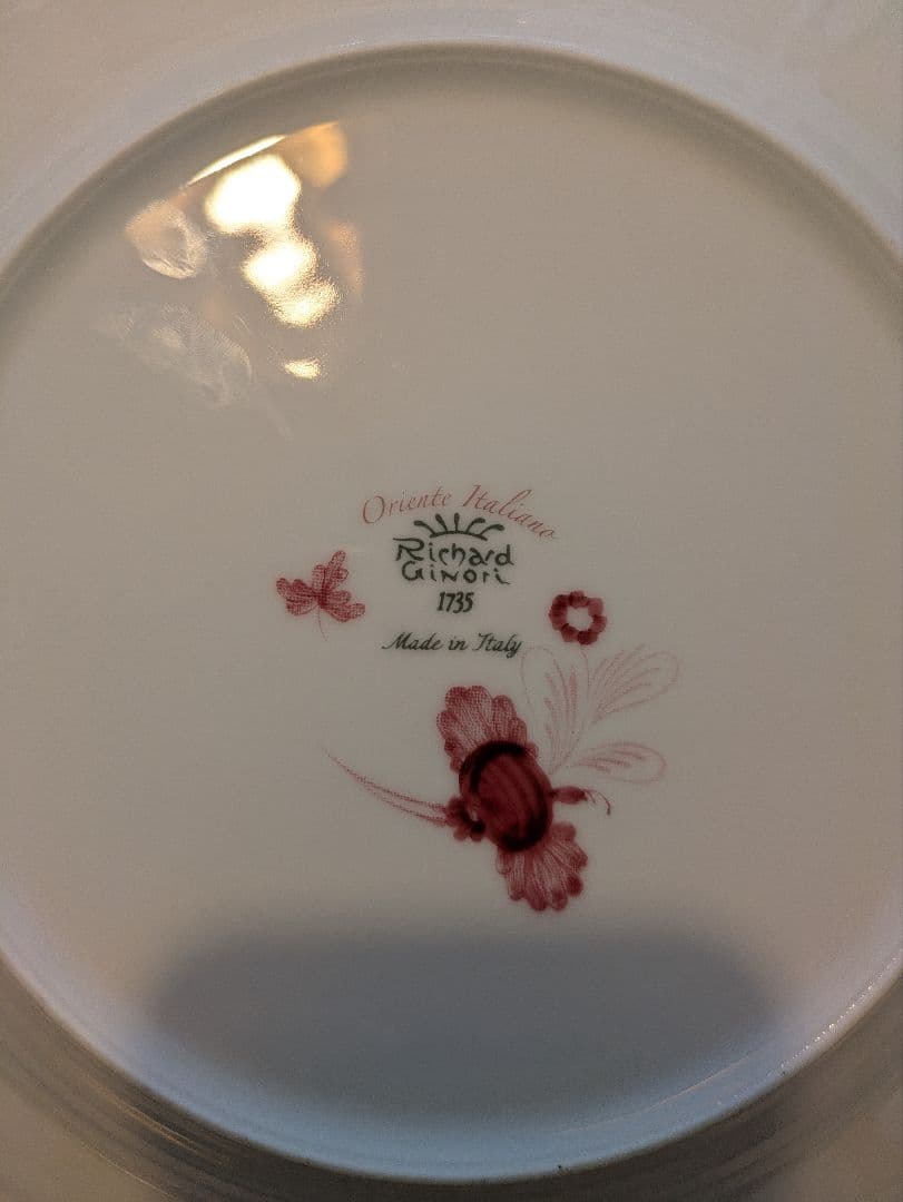 リチャードジノリ　オリエンテイタリアーノ　Ginori 1735 27cm皿