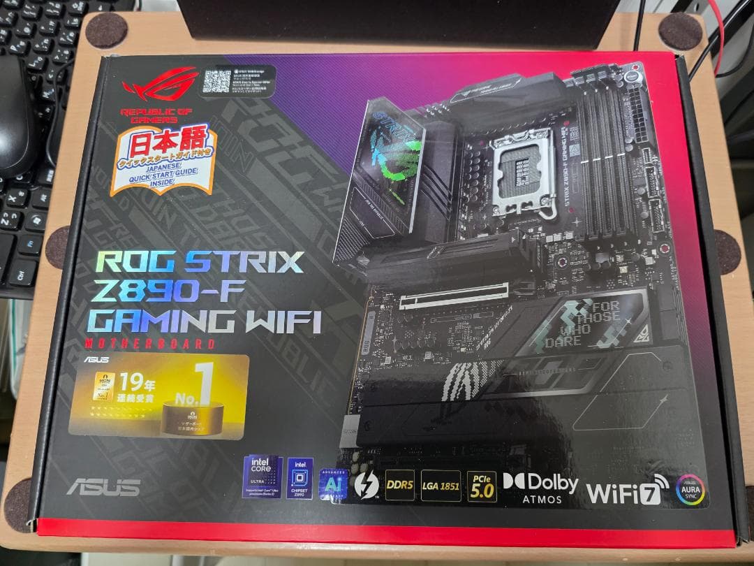 ASUS ROG STRIX Z890-F GAMING WIFI マザーボード