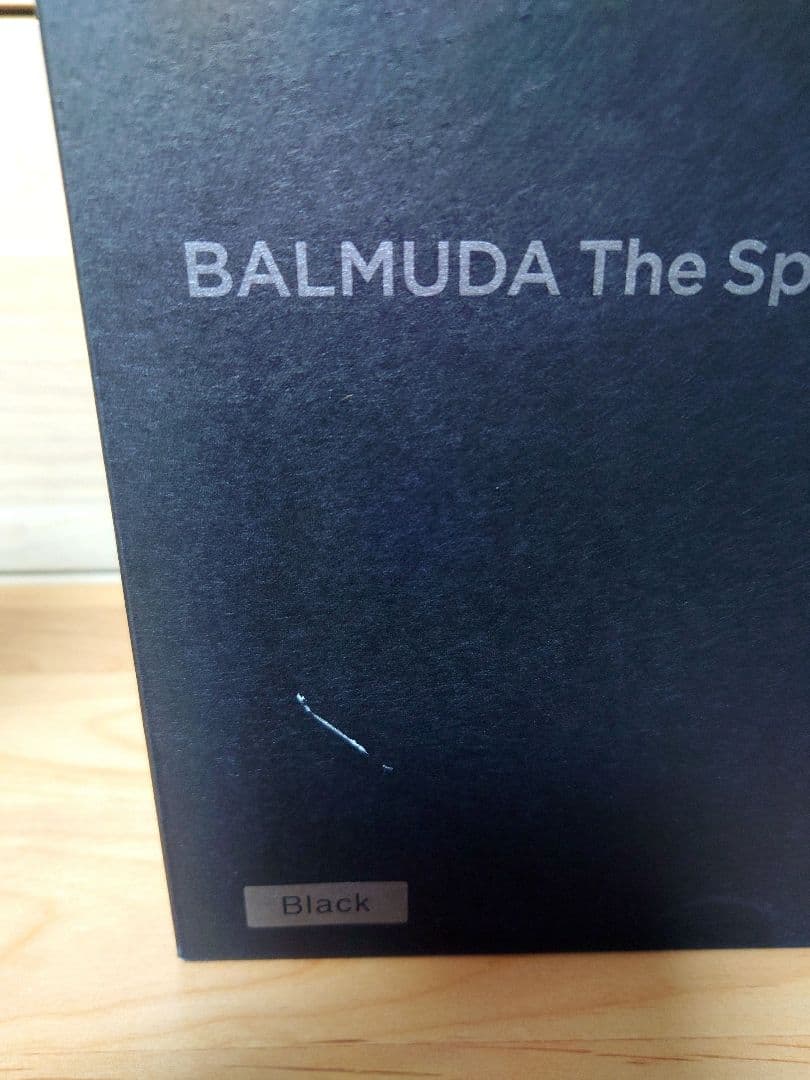BALMUDA The Speaker ブラック 箱付き