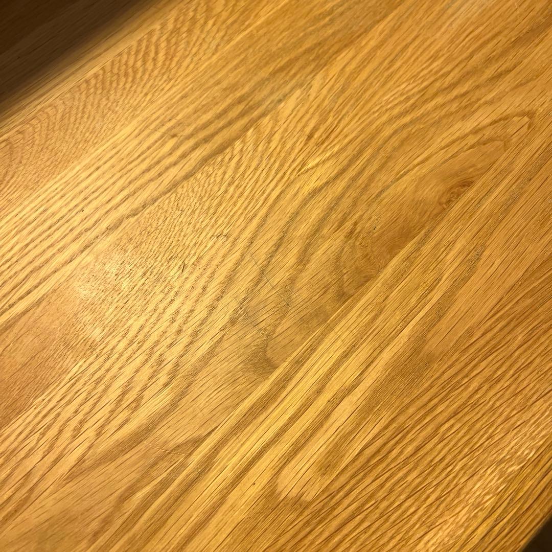 無印良品 木製デスク(引き出し➕本棚付き) オーク材