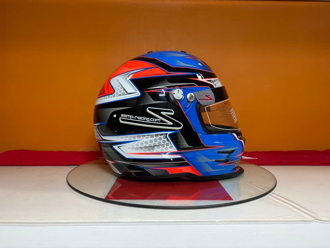 Zamp フルフェイスヘルメット 青・赤・黒