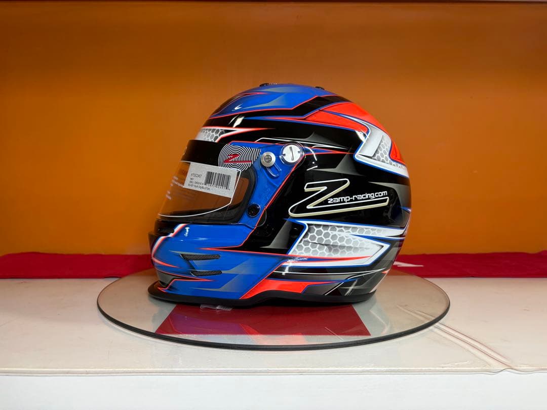 Zamp フルフェイスヘルメット 青・赤・黒