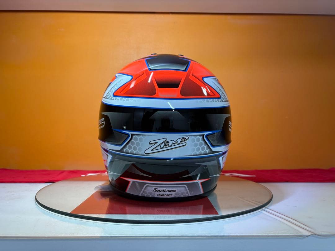 Zamp フルフェイスヘルメット 青・赤・黒