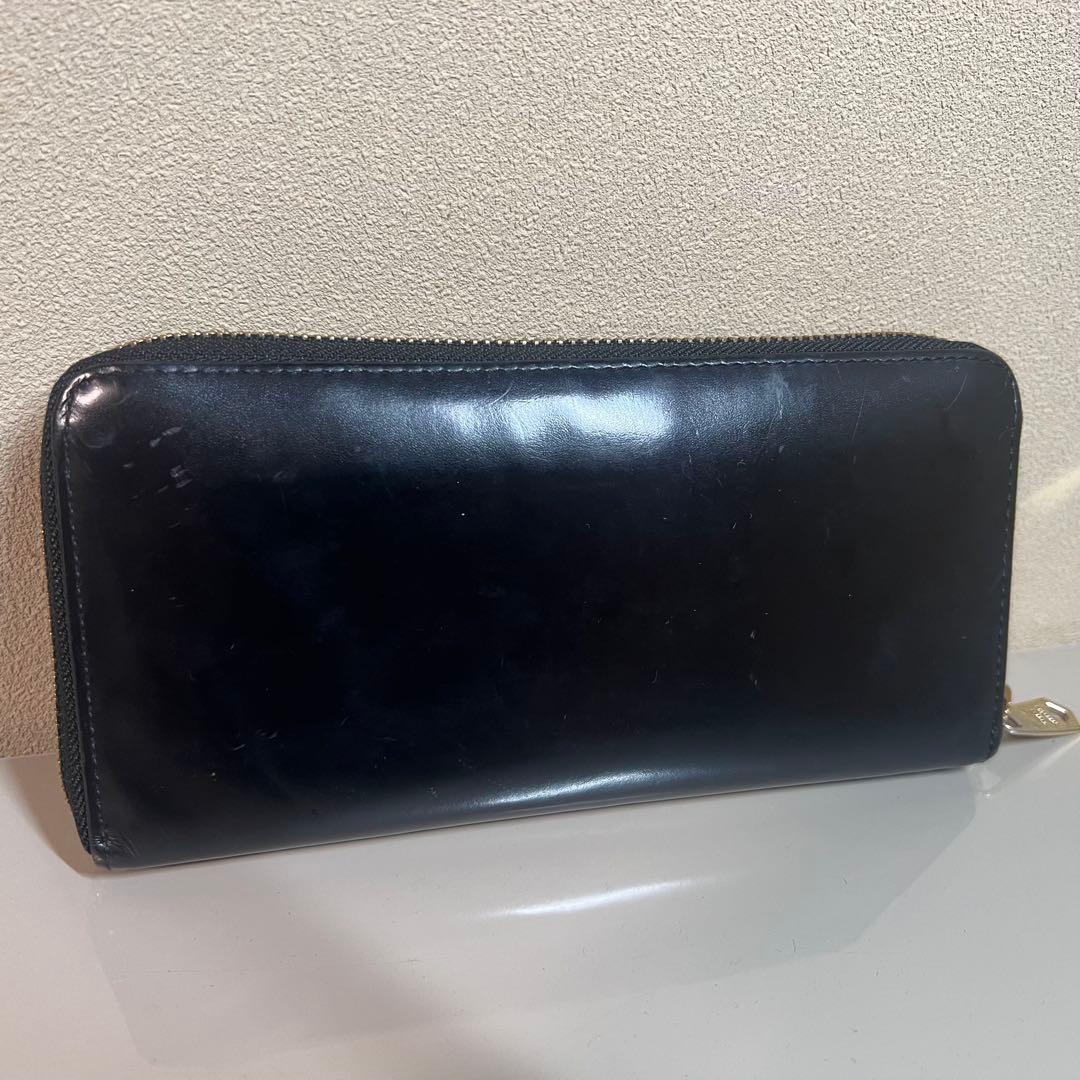 ポールスミス 長財布 ラウンドファスナー ラビット ブラック PSQ166