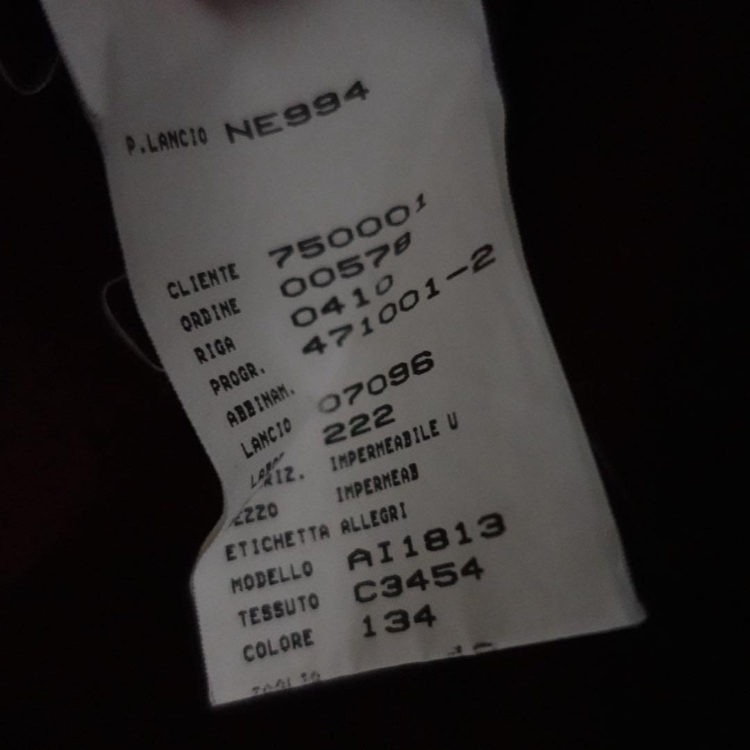 1990s allegri コットンナイロン　スタンドカラーコート　イタリア製