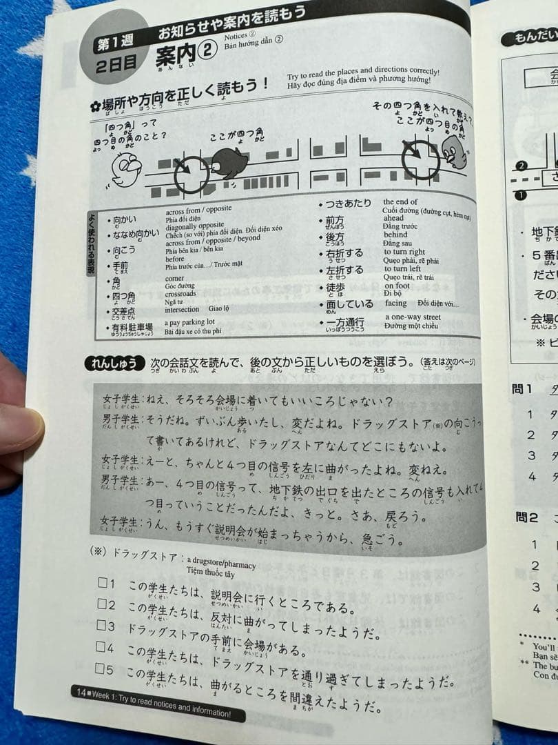 日本語総まとめN1-N2-N3-N4-N5（ベトナム語・英語版） 18冊セット