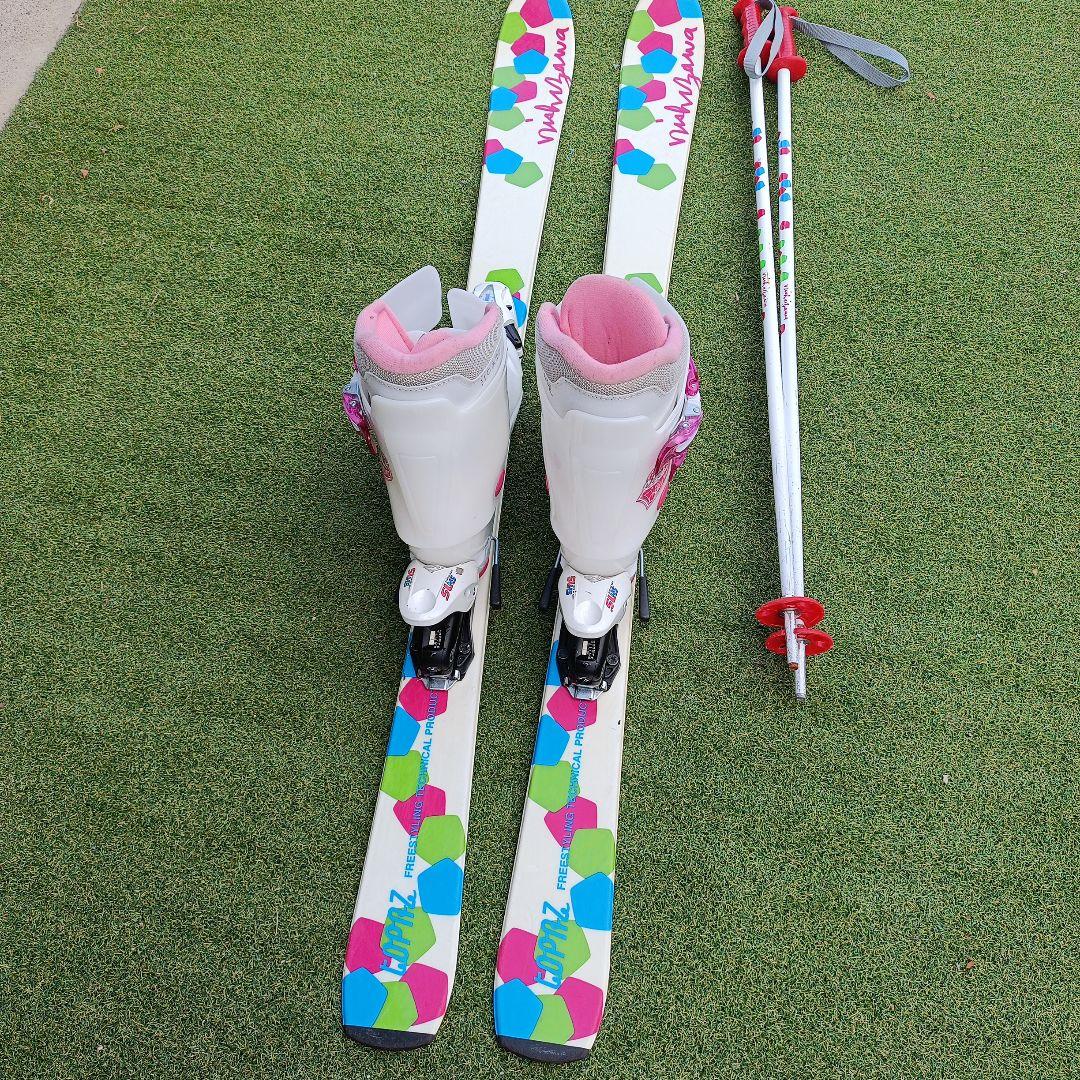 子供用スキーセット値下げ不可 板：120cm ブーツ：23cm