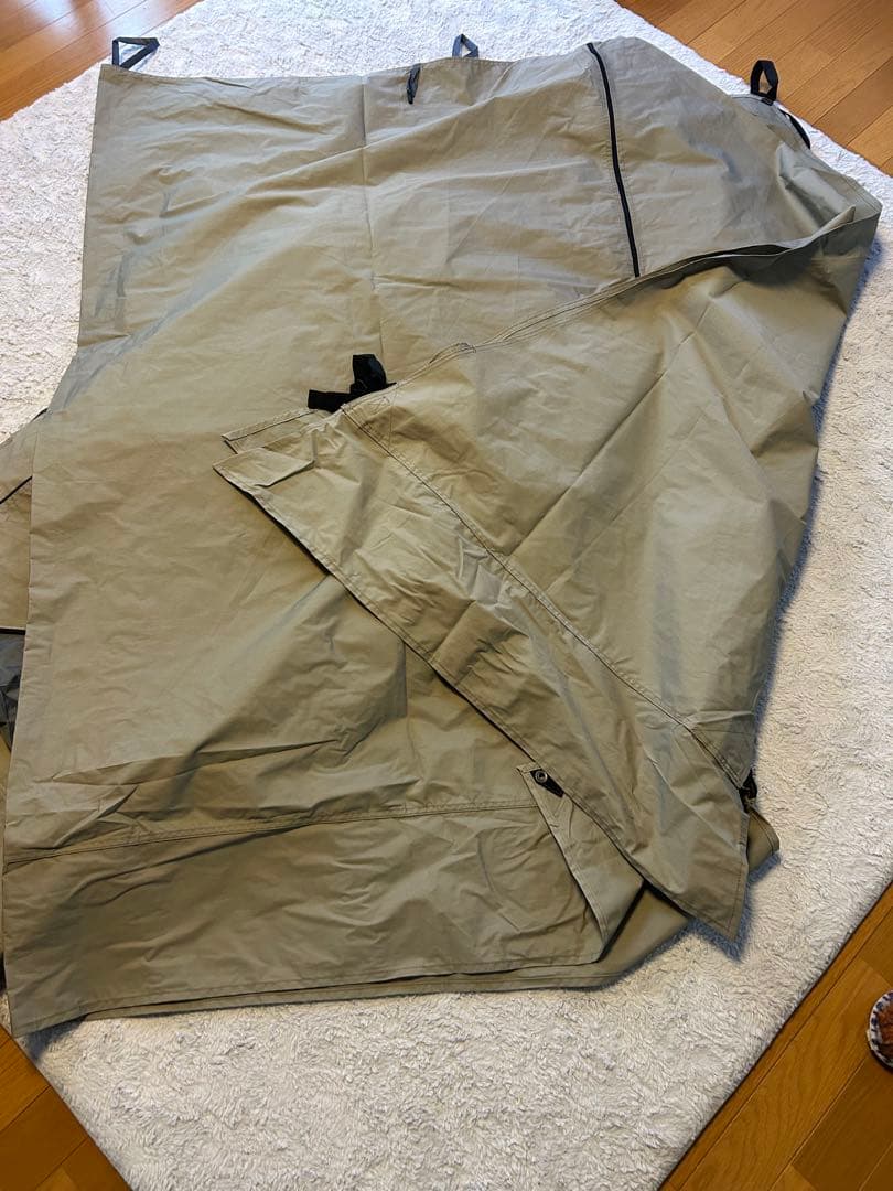 FIELDOOR パップテント TC 320 （サイドシート +前幕付き）