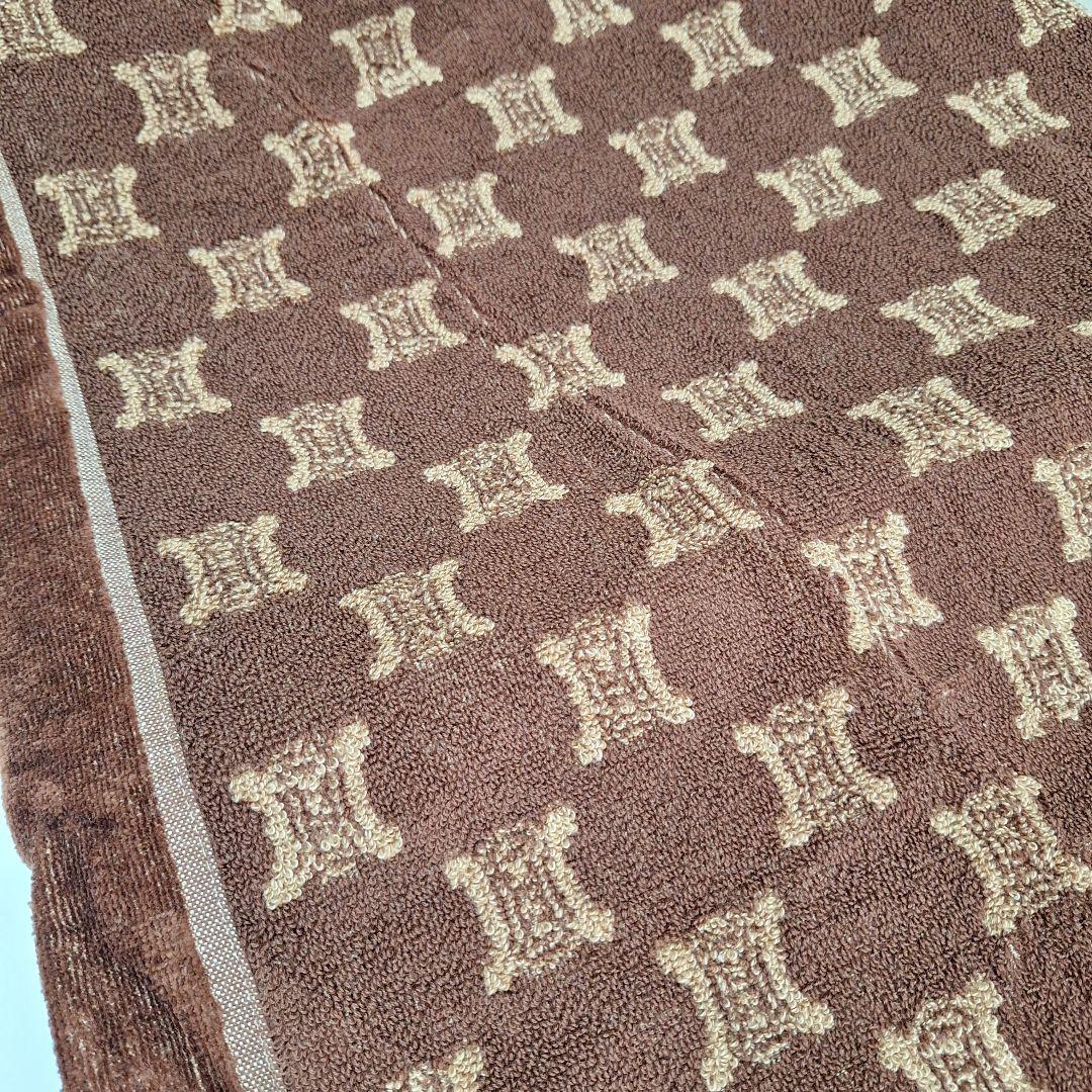 CELINE 　マカダム総柄　ご家庭で洗えるハーフタオルケット/ブランケット