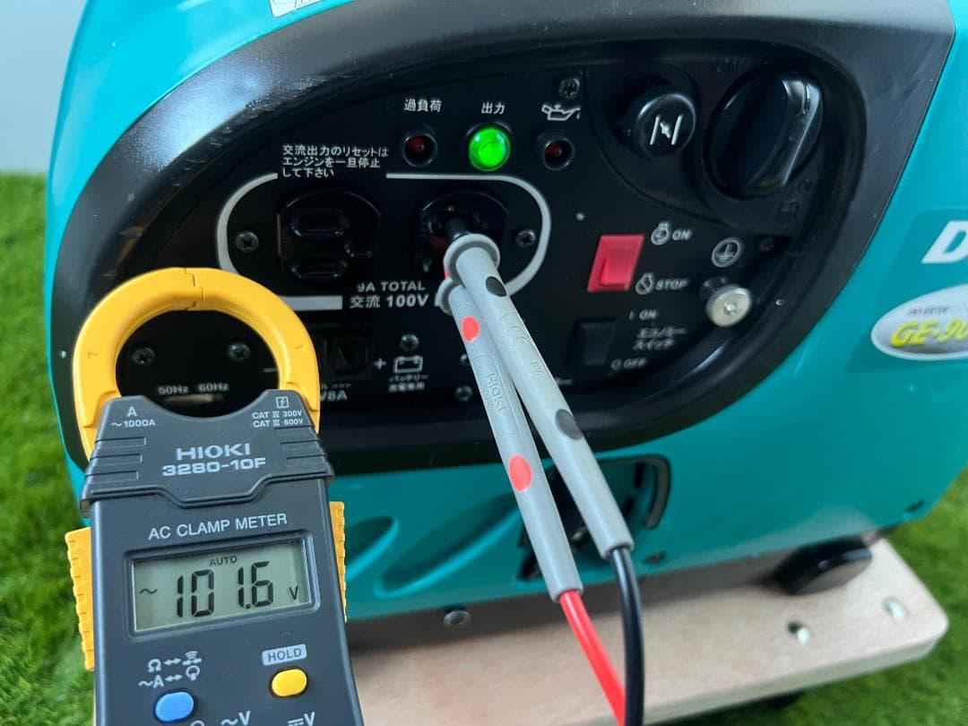 【動作良好・保証付】デンヨー 発電機 GE-900SS-IV★軽量★災害★ 65