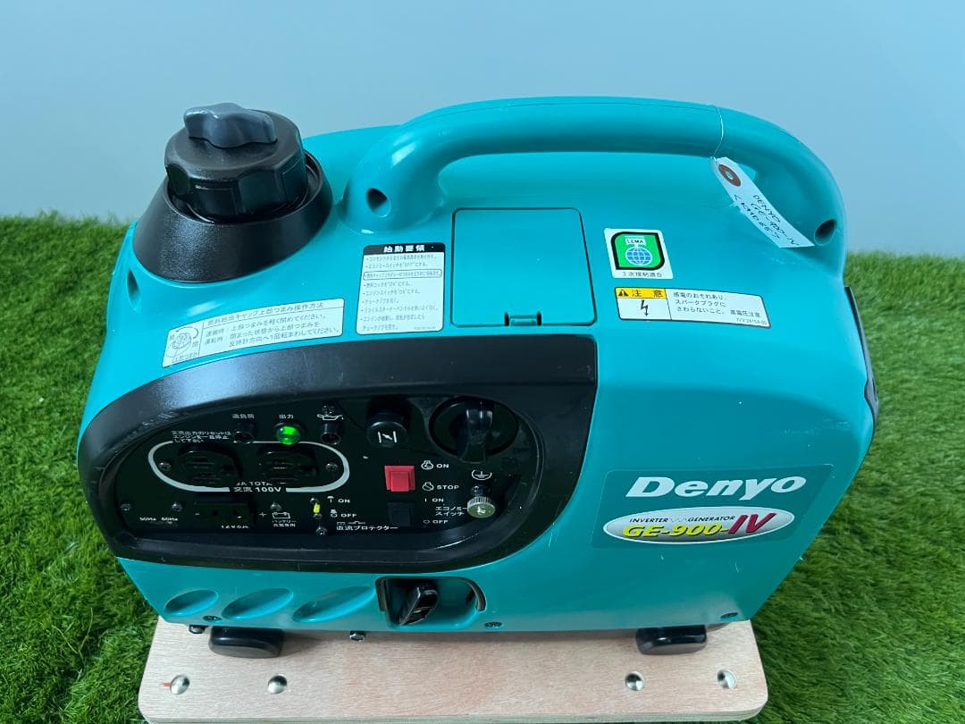 【動作良好・保証付】デンヨー 発電機 GE-900SS-IV★軽量★災害★ 65