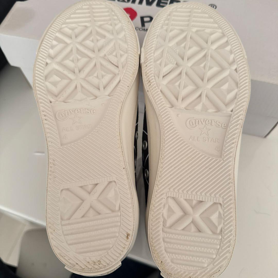 コンバースコムデギャルソンコラボ ハイカットスニーカー