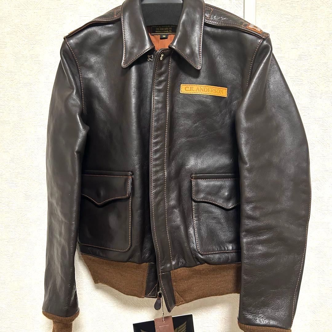 【未使用】THE Few ザフュー　A2 レザージャケット36
