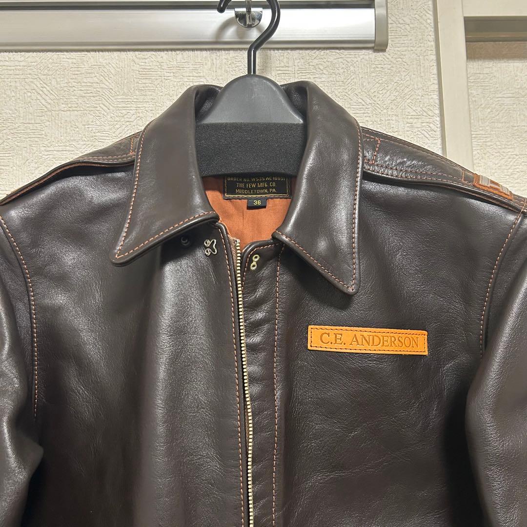 【未使用】THE Few ザフュー　A2 レザージャケット36