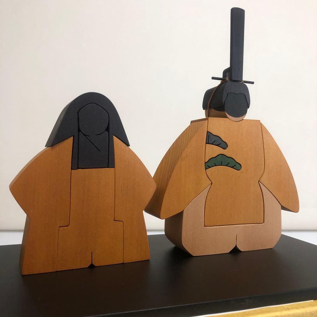 ひな人形　親王飾り　作家　ひな道具　ぼんぼり