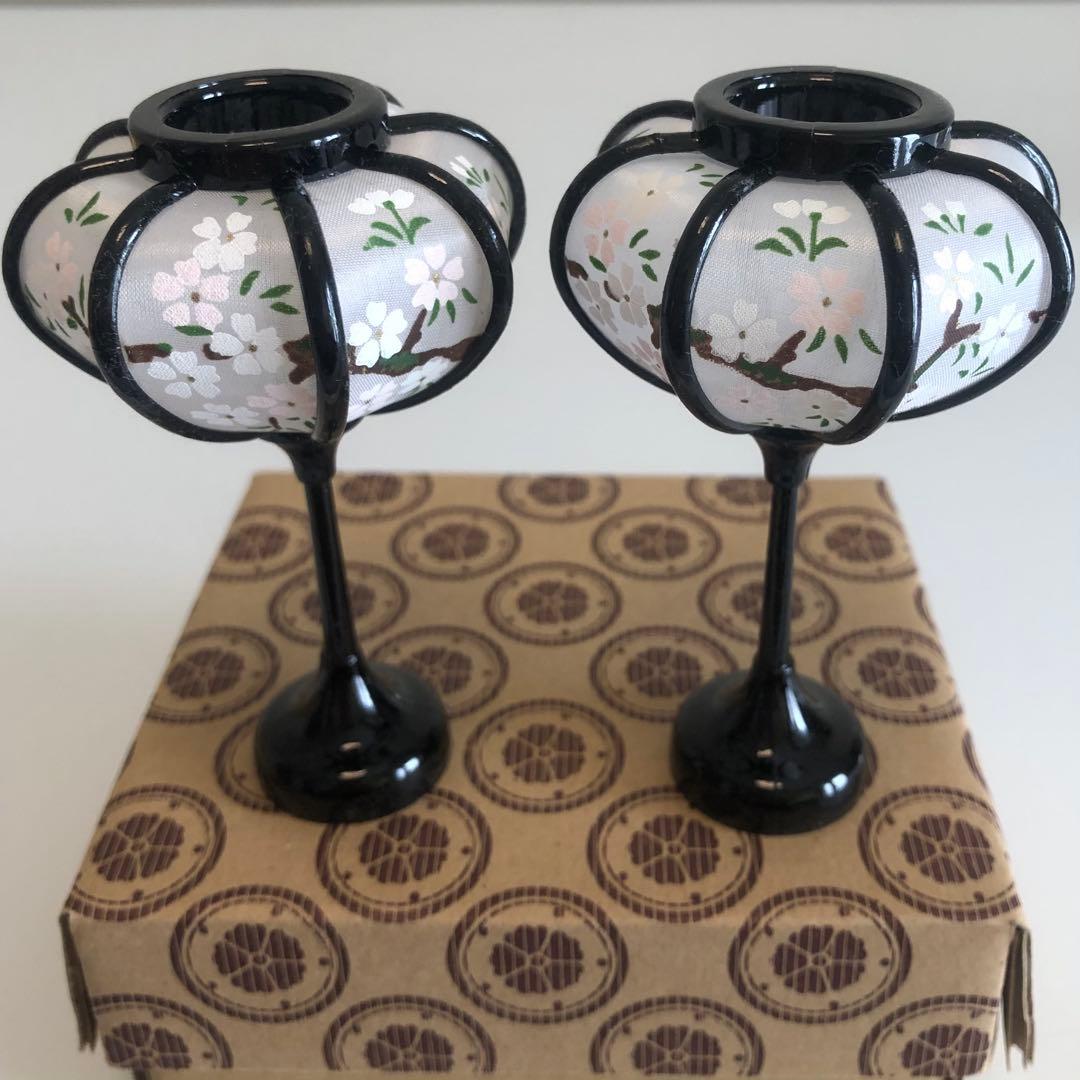 ひな人形　親王飾り　作家　ひな道具　ぼんぼり