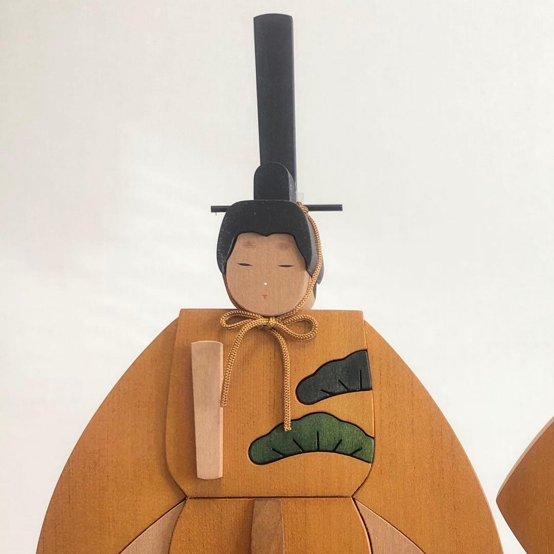 ひな人形　親王飾り　作家　ひな道具　ぼんぼり