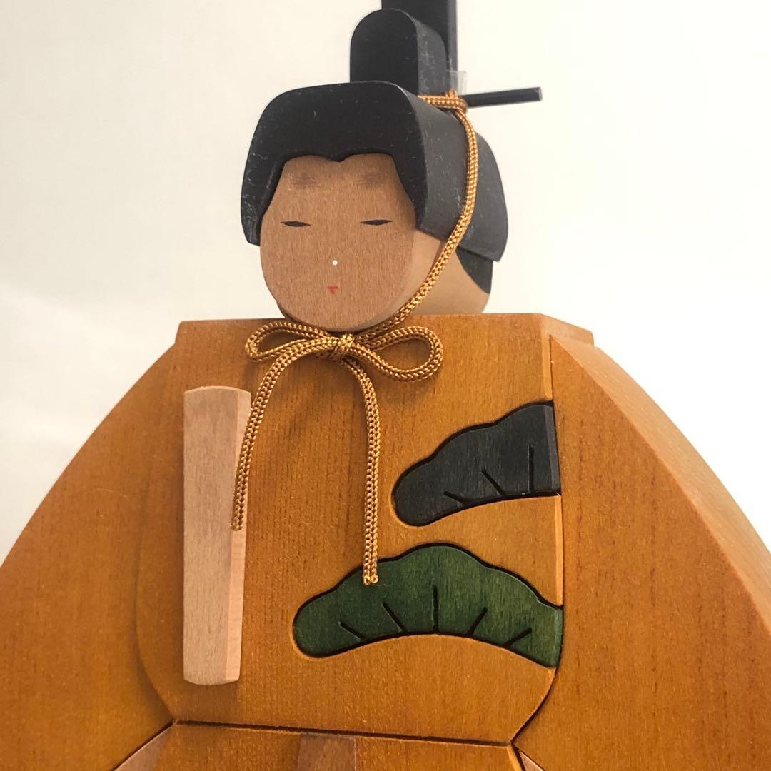 ひな人形　親王飾り　作家　ひな道具　ぼんぼり