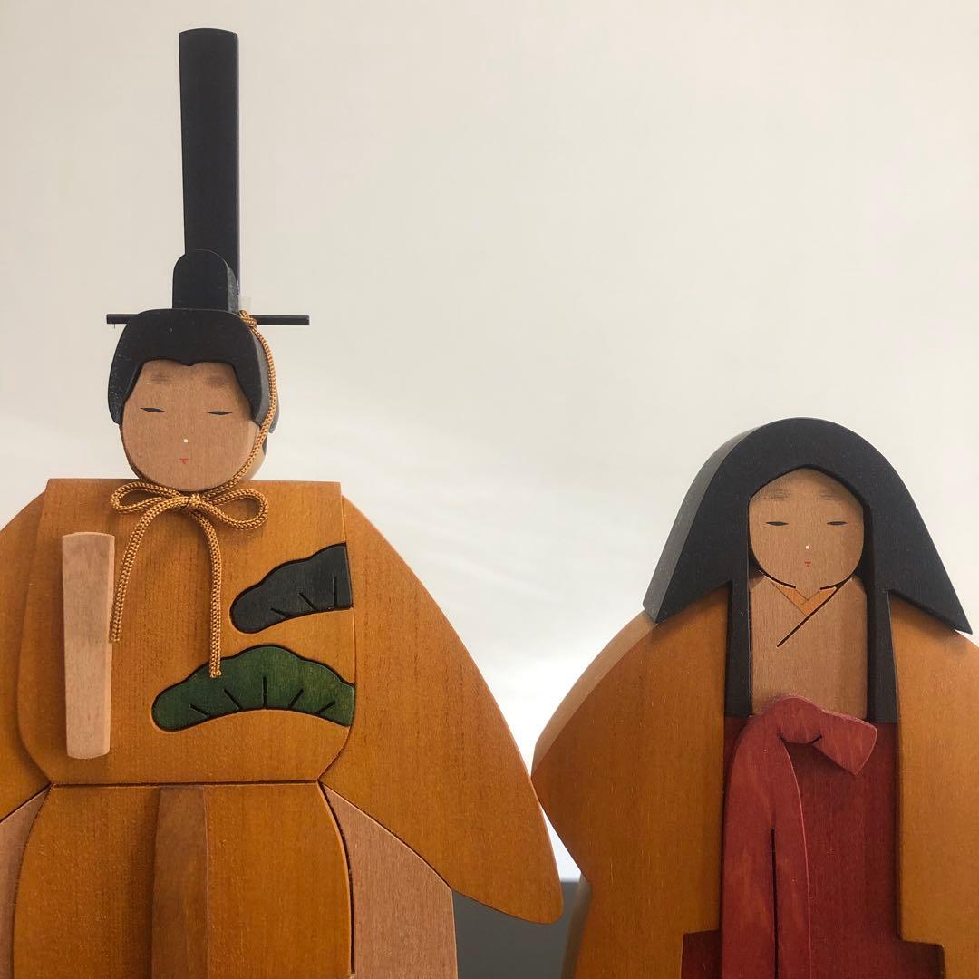 ひな人形　親王飾り　作家　ひな道具　ぼんぼり