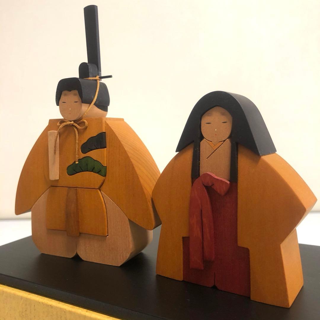 ひな人形　親王飾り　作家　ひな道具　ぼんぼり