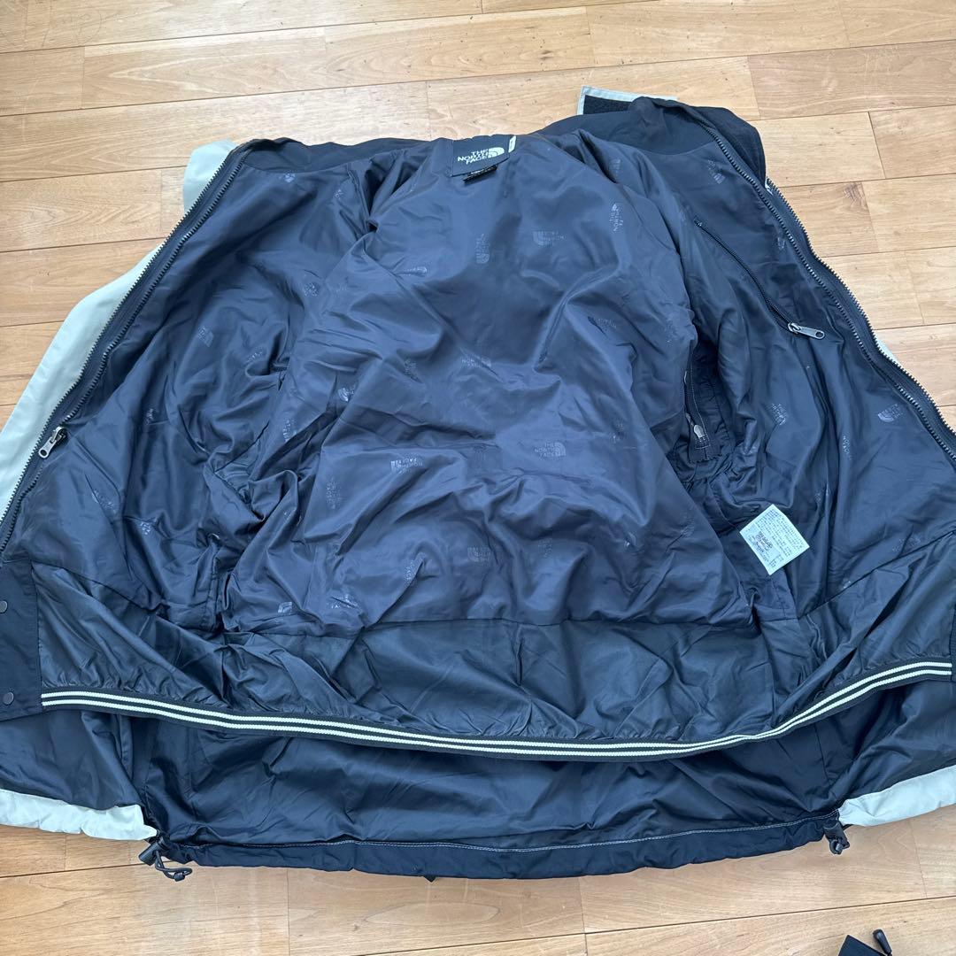 ノースフェイス　GORE-TEX マウンテンジャケット 上下セット　カーキ