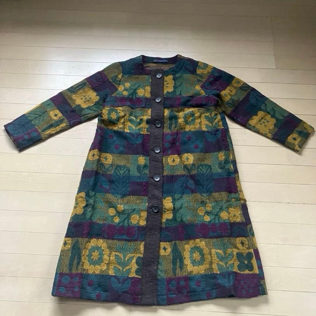 エムアンドキョウコ　多色　ロングコート