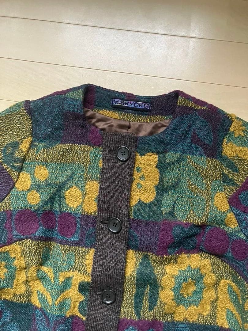 エムアンドキョウコ　多色　ロングコート