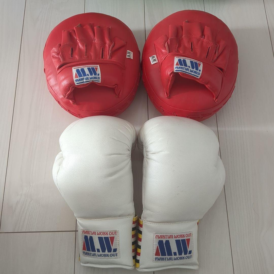 ボクシンググローブ　パンチングミット　セット