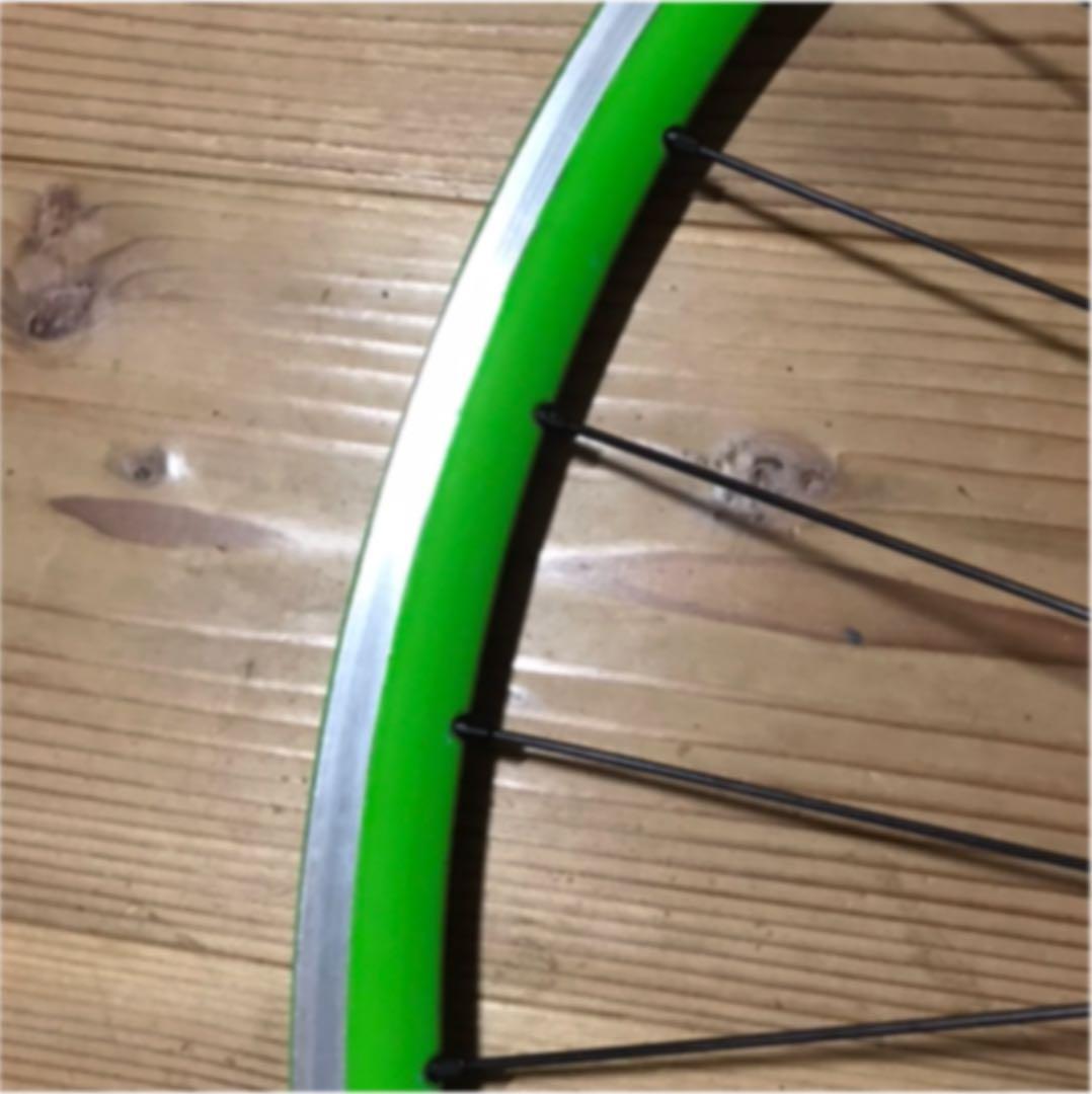 手組みホイール(カンパレコードハブにマビックリムオリジナル塗装700c)