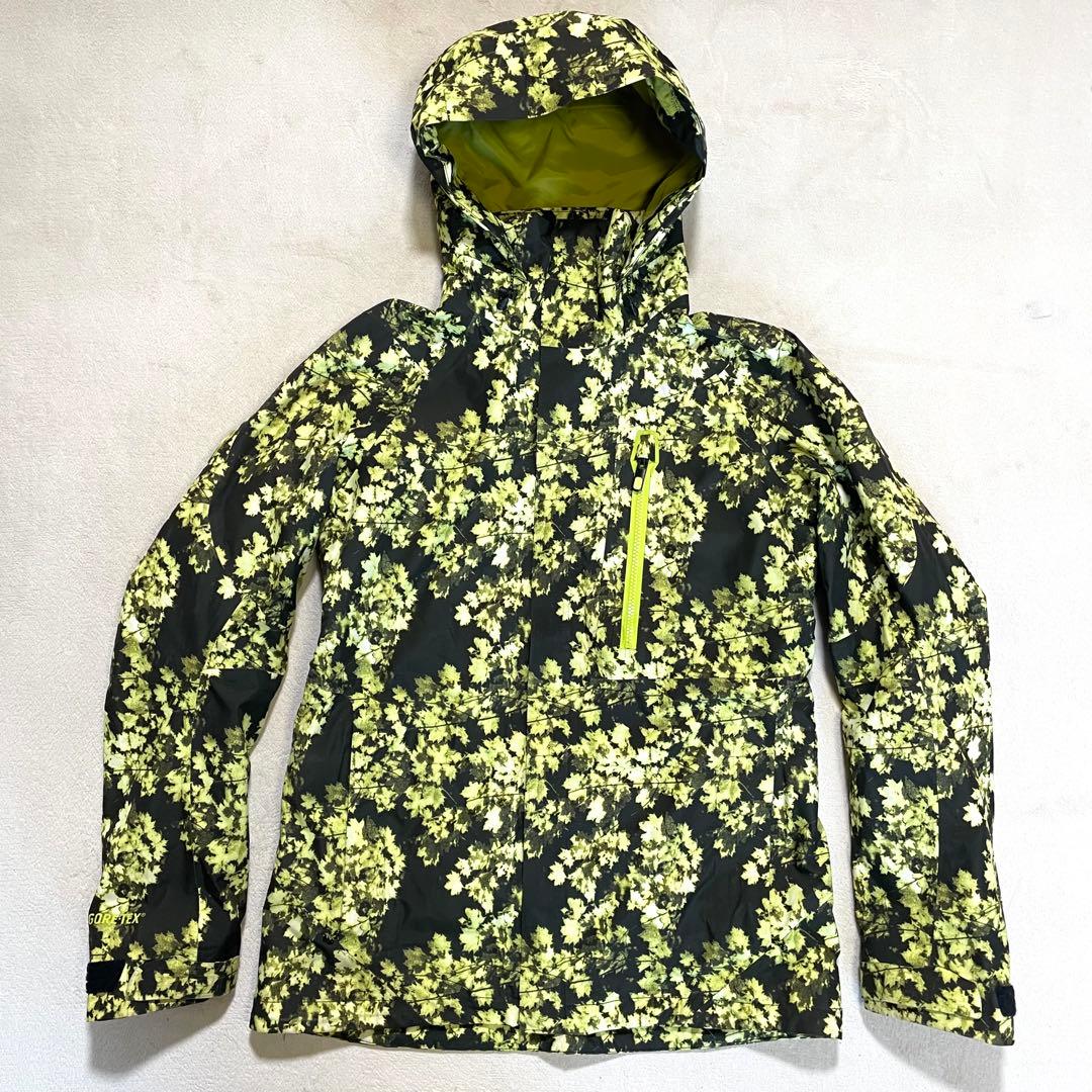 【超美品】バートン ak ゴアテックス ジャケット スノボウェア 花柄　S