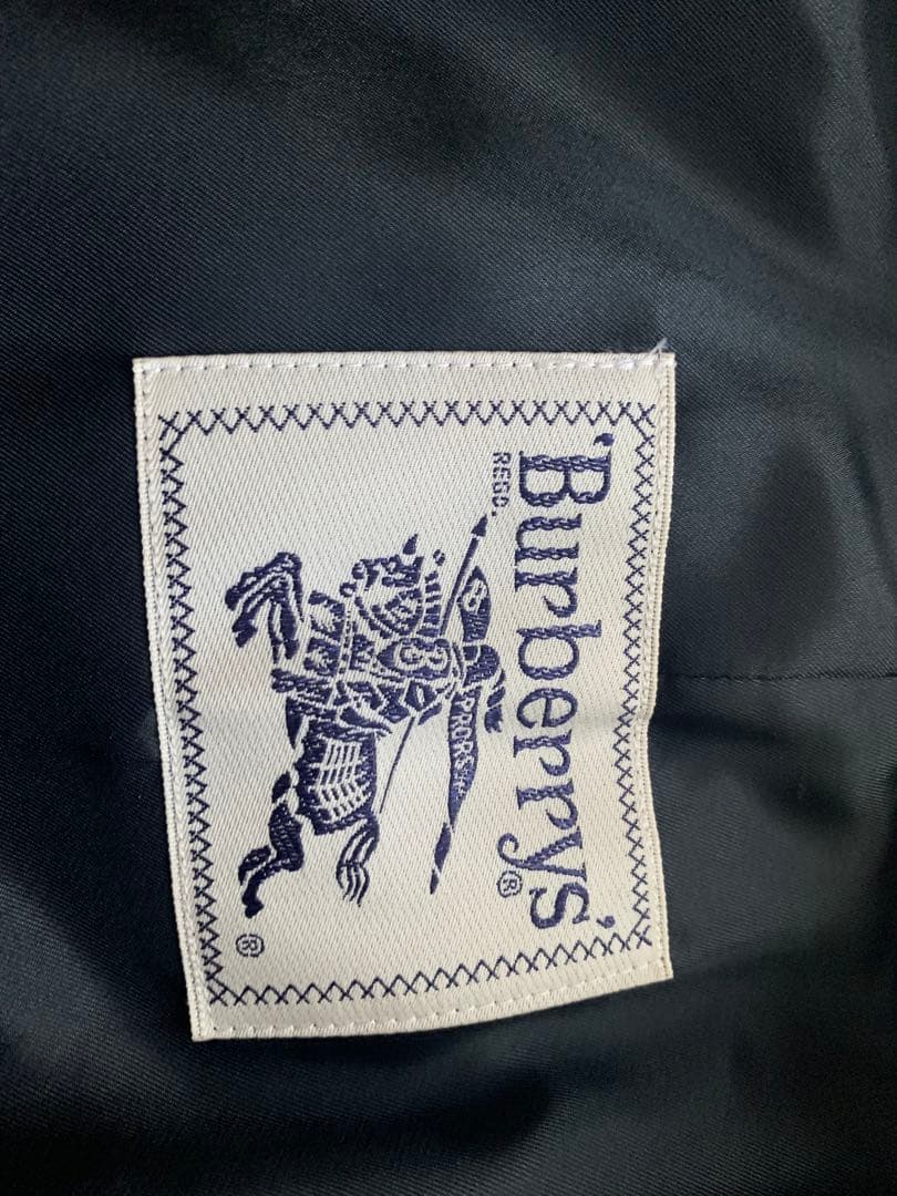 BURBERRYS ケープ付きチェックトレンチコート ライナー付き バーバリー