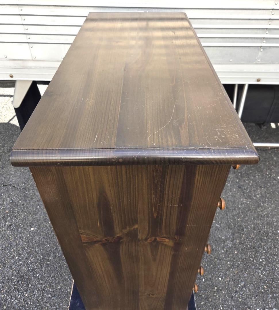 〈現状渡し〉チェスト 6段 8杯 引出し 花柄タイル バレンシア スペイン