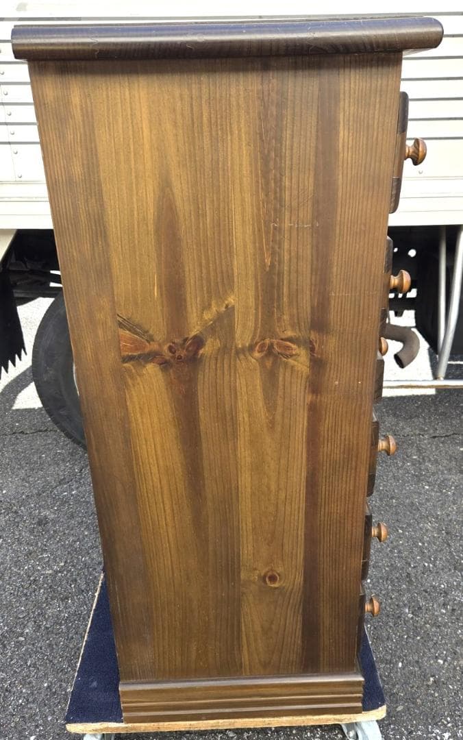 〈現状渡し〉チェスト 6段 8杯 引出し 花柄タイル バレンシア スペイン