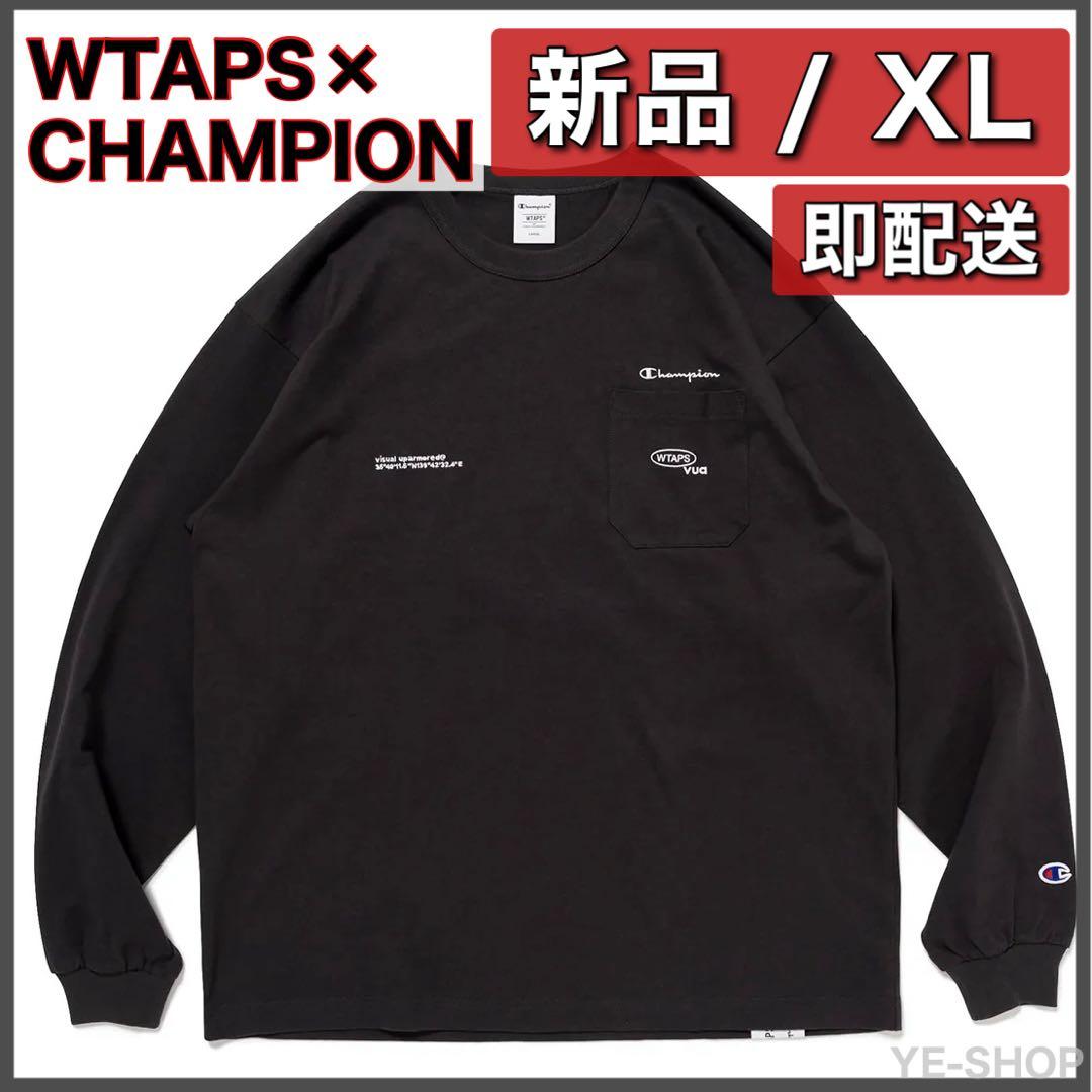 新品XL／WTAPS x Champion Academy / LS BLACK