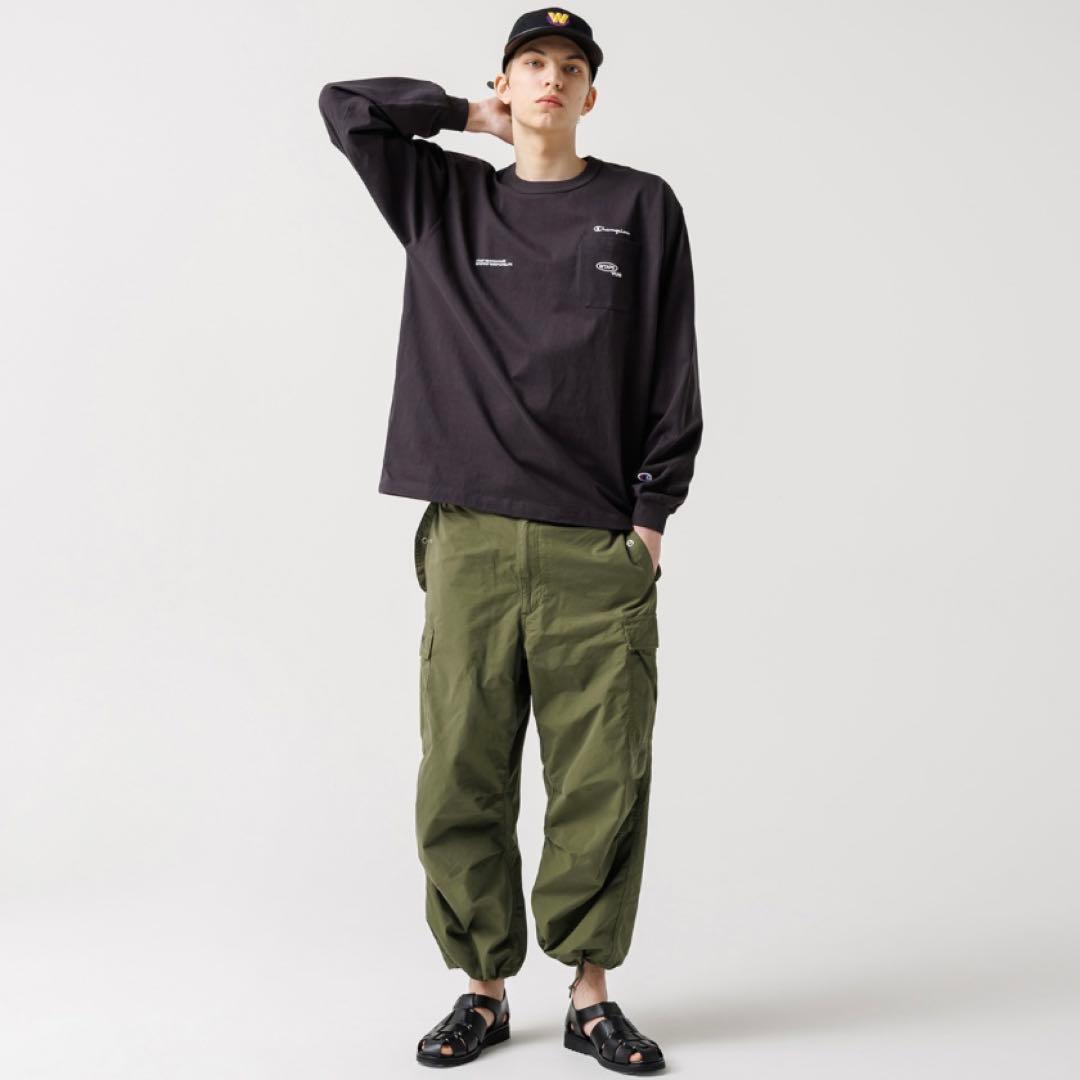 新品XL／WTAPS x Champion Academy / LS BLACK