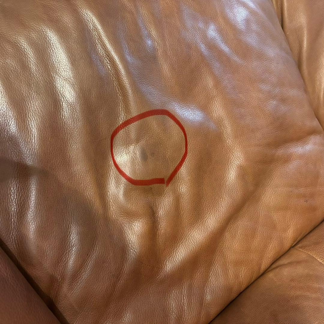 【廃盤】 クラッシュゲート 本革ヴィンテージソファ3人掛け