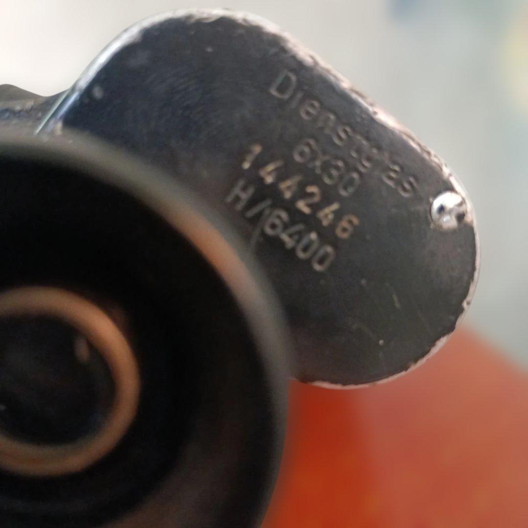 ＷＷ2ドイツ軍双眼鏡実物（6×30) 官給品