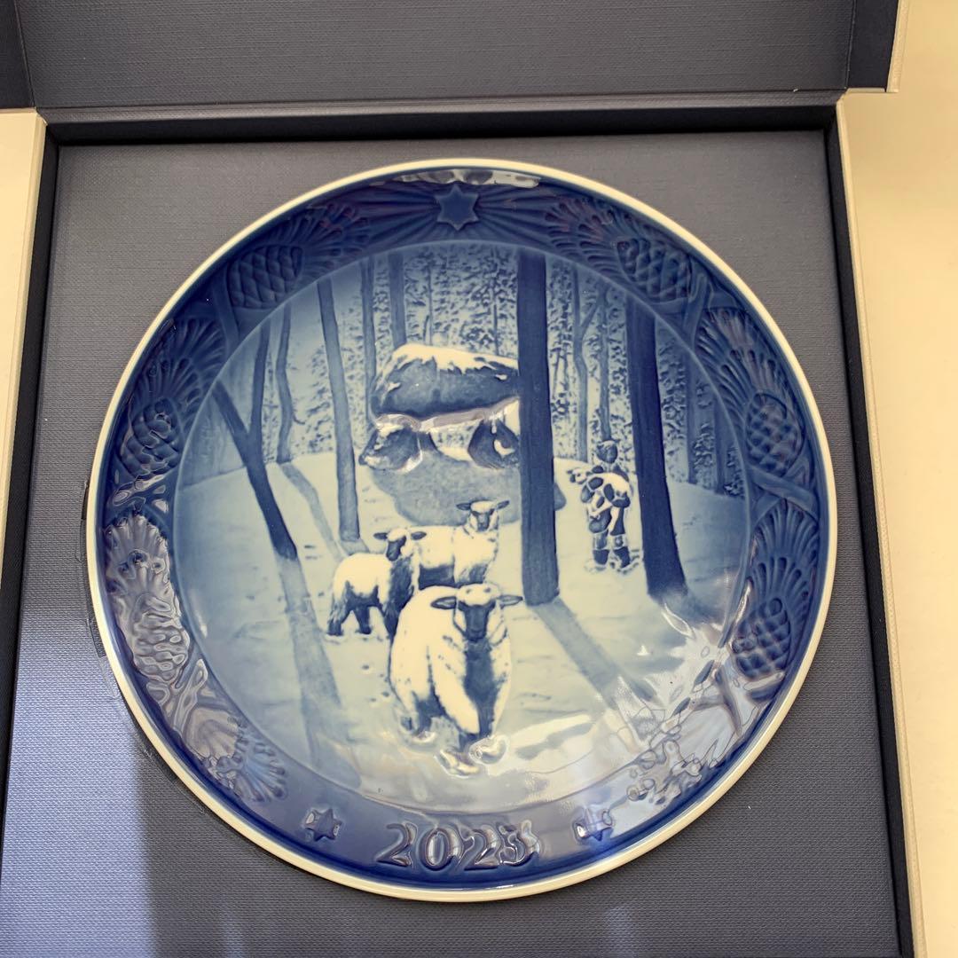 新品・未使用 ロイヤルコペンハーゲン イヤープレート 2023