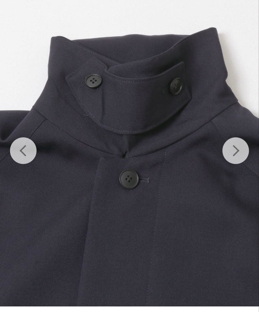 ぽんかぐれ｜ウーステッドウールコート