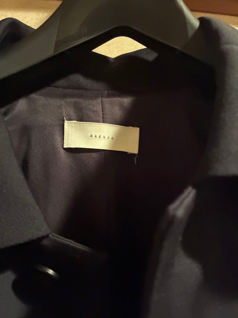 ぽんかぐれ｜ウーステッドウールコート