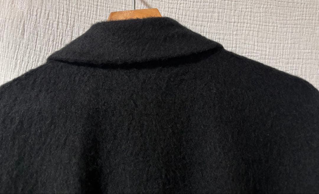 mizuiro ind ワイドシャツライクジャケット ・ブラックFREE