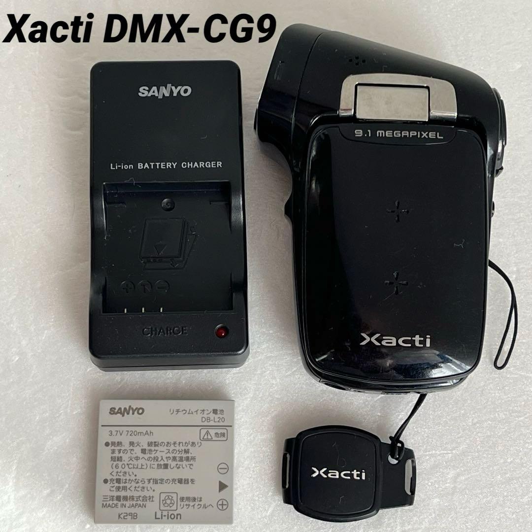 ☆人気稀少☆SANYOデジタルムービーカメラXacti DMX-CG9ブラック