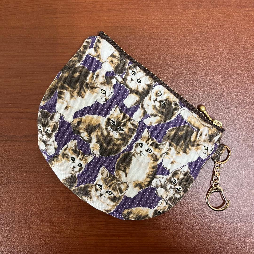 コッカ　ねこねこスペシャル14㎝キーホルダーポーチ　⑦