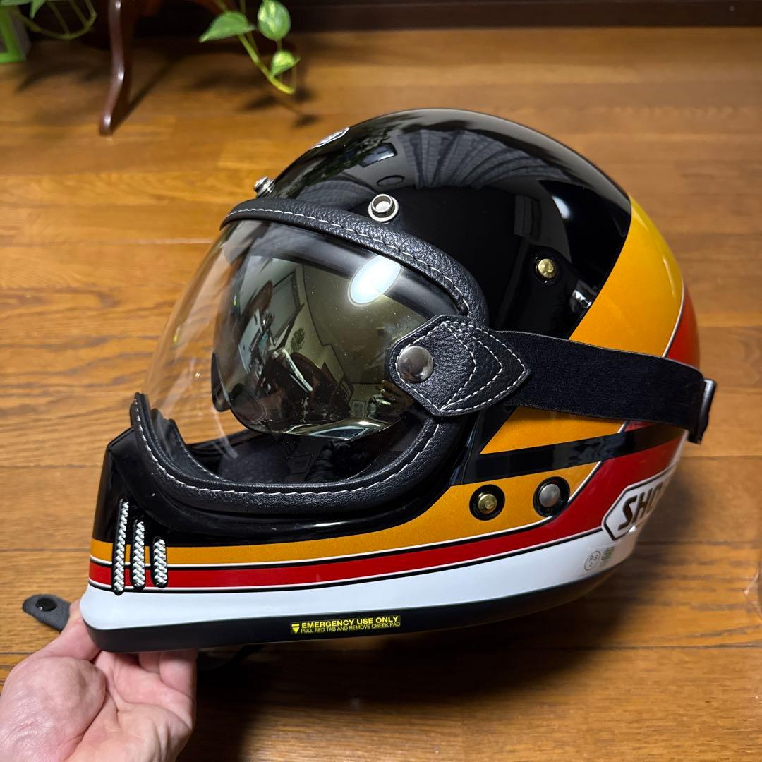 SHOEI EX ZERO EQUATION Mサイズ　　ゴーグル インカム付