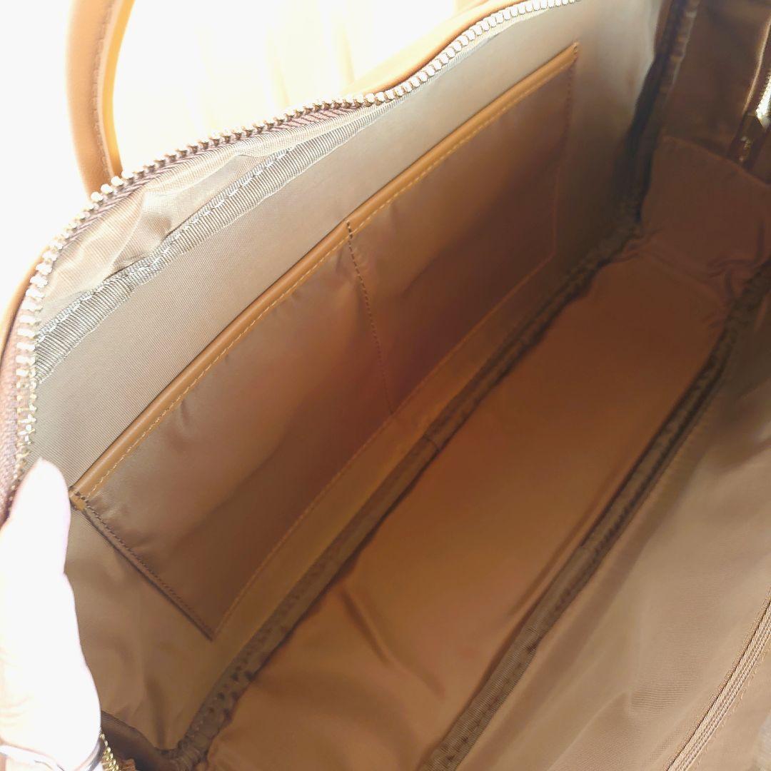 東京百花　本革ボストンバッグ　Kaniya