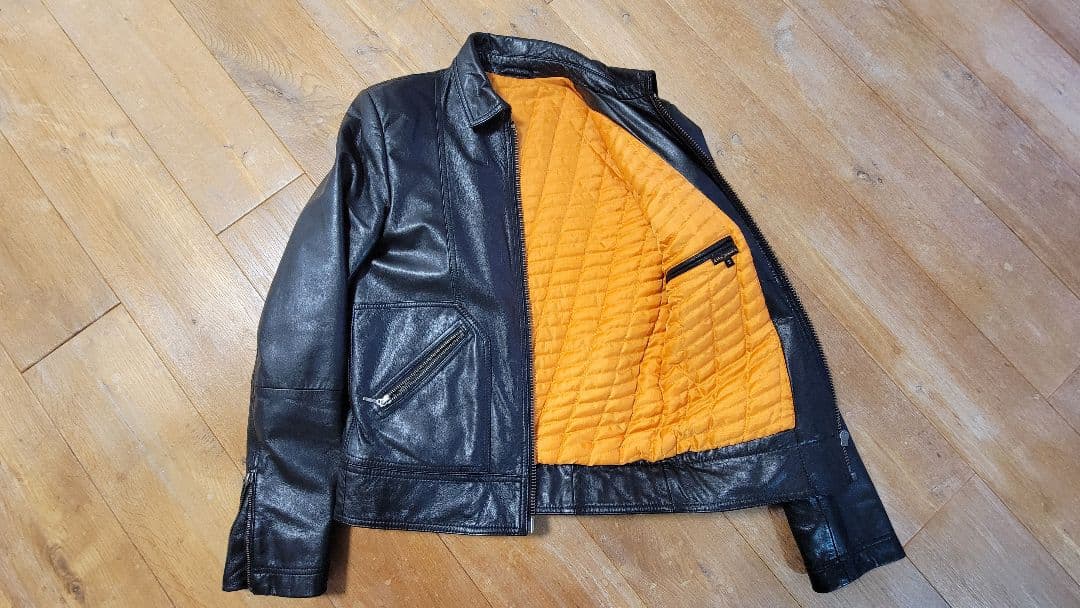 ヌーディージーンズ　レザージャケット　S