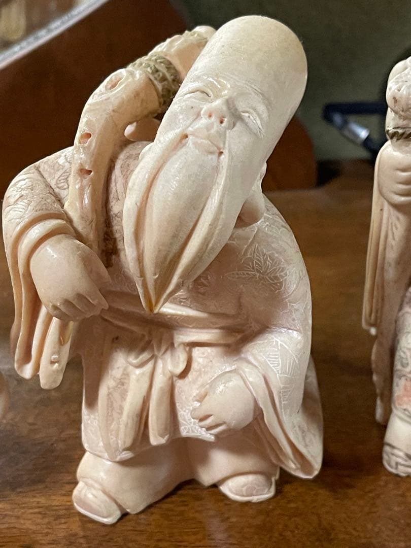 七福神　縁起物　工芸品　時代物 置物　開運　厄除け　インテリア