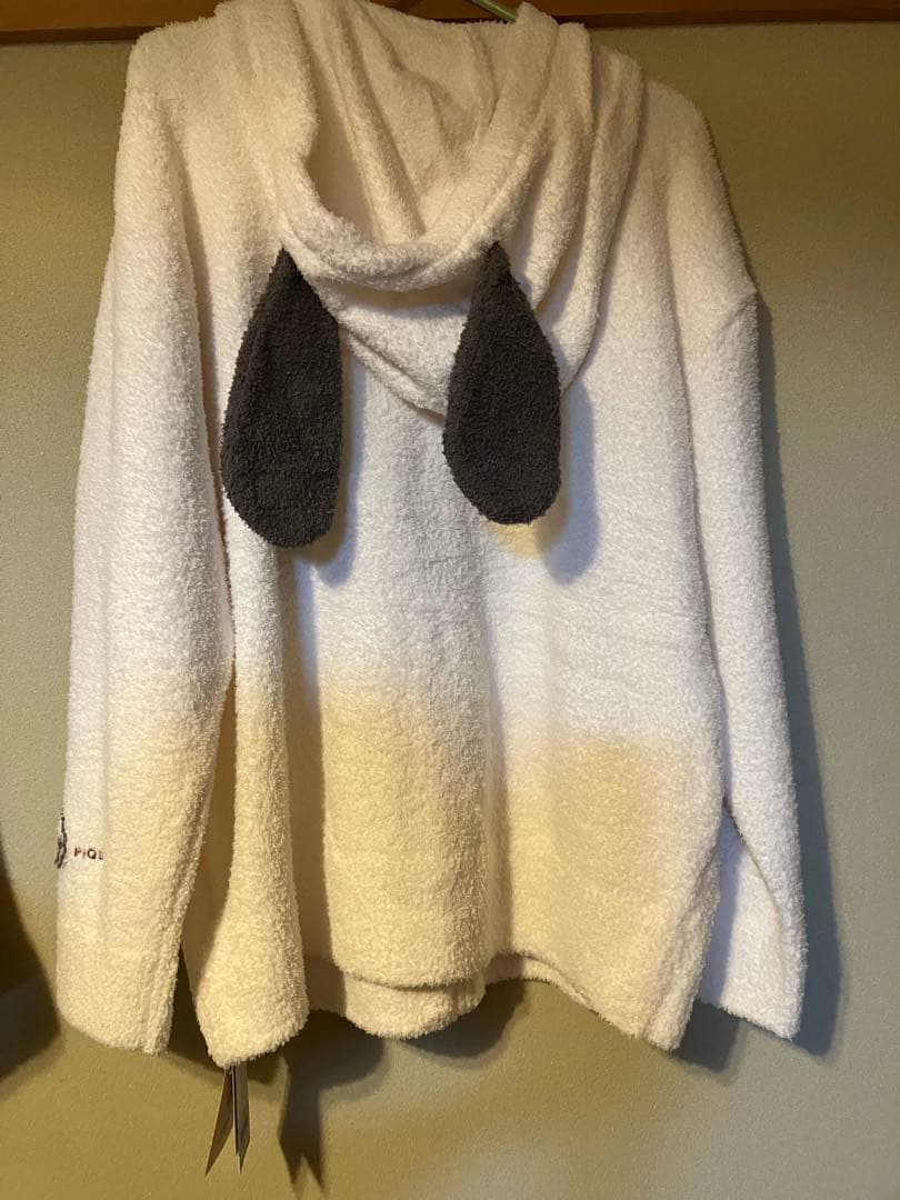 ジェラピケ　未使用　スヌーピー フリースルームウェア フード付き